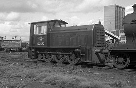 Cl 05 No. D2577 at Thornton Depot on 15th August 1959 Â  