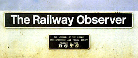 37890s nameplate, showing the secondary plate fitted at a later date. Dave Titheridge